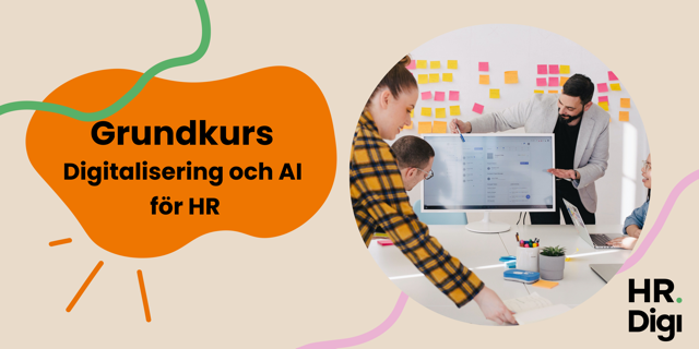Grundkurs - Digitalisering och AI för HR