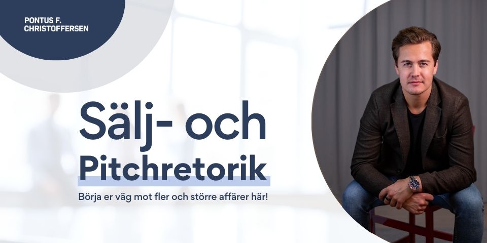 Sälj och pitchretorik