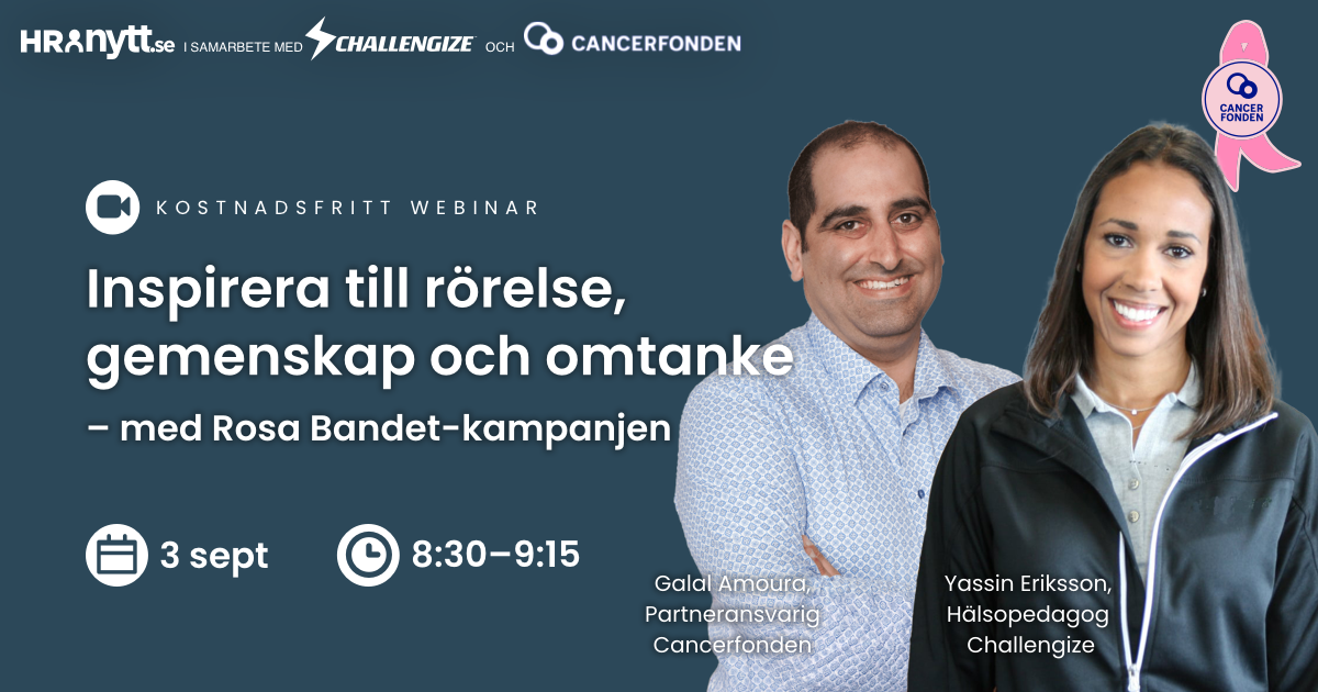 Inspirera till rörelse, gemenskap och omtanke – med Rosa Bandet-kampanjen