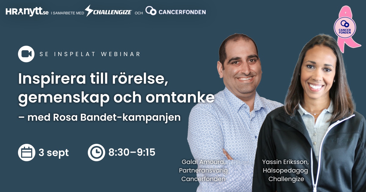 Inspirera till rörelse, gemenskap och omtanke – med Rosa Bandet-kampanjen