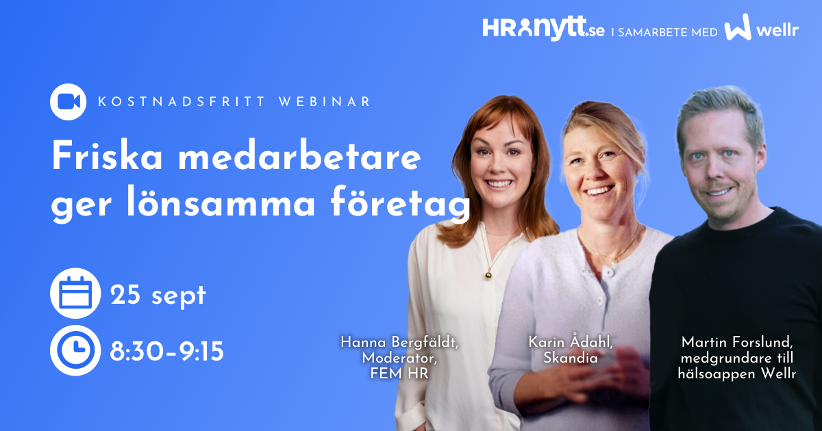 Friska medarbetare ger lönsamma företag