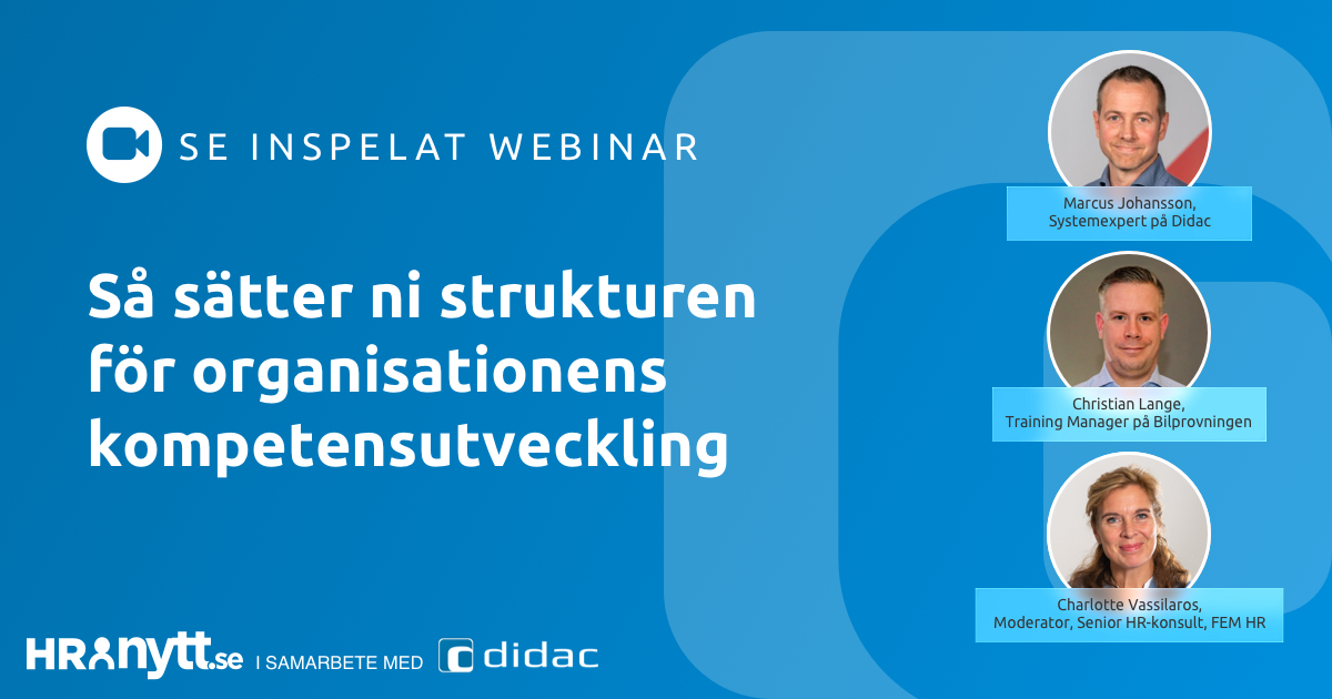 Så sätter ni strukturen för organisationens kompetensutveckling