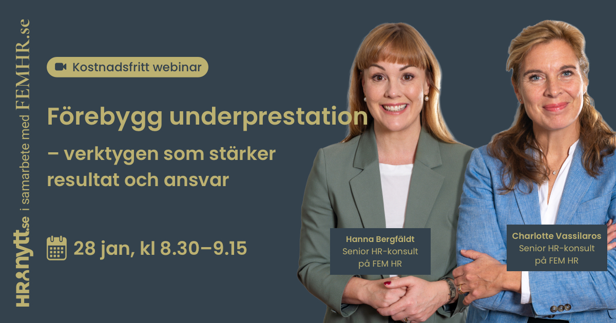 Förebygg underprestation – verktygen som stärker resultat och ansvar