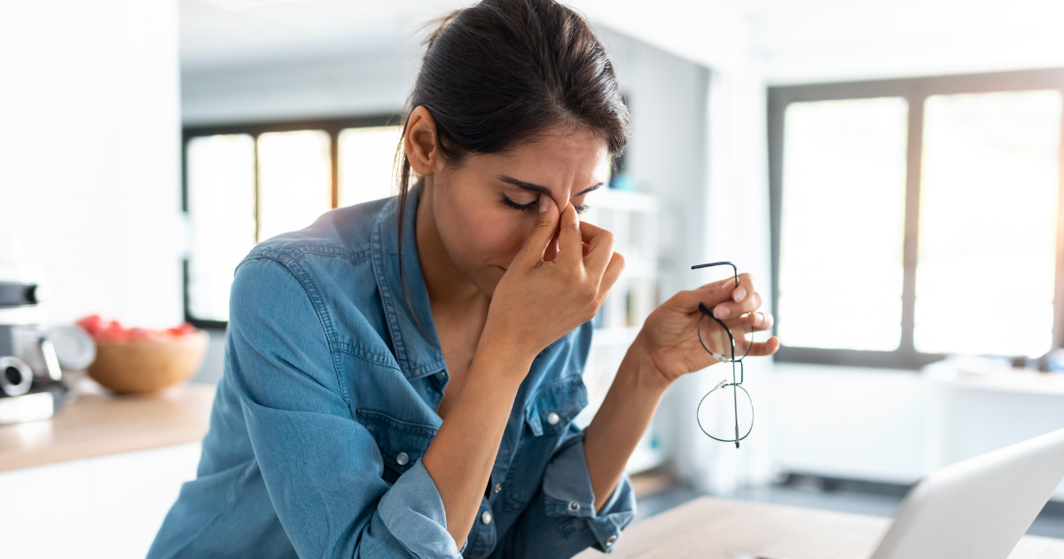 En färsk rapport visar att många söker hjälp först när sjukskrivning hotar