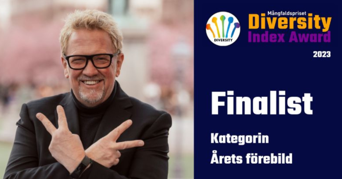 Mats Wernheim, finalist i kategorin Årets förebild