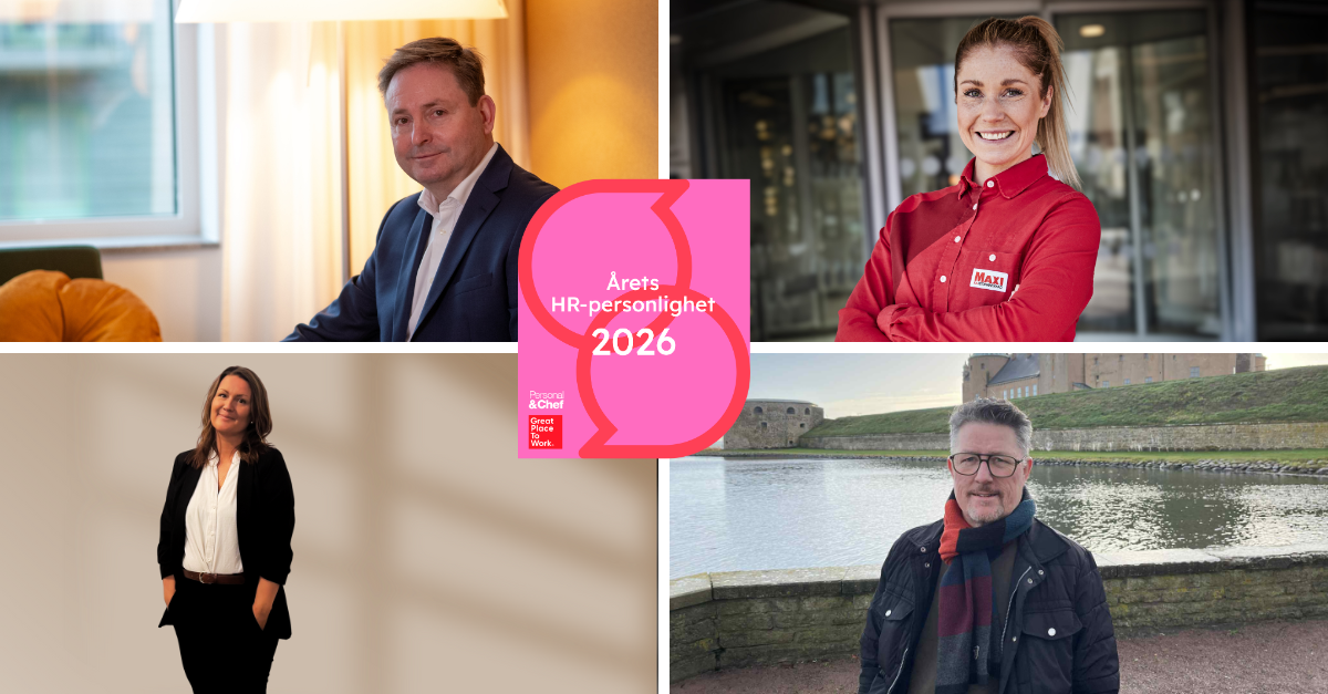 Vem blir Årets HR-personlighet? Här är de fyra som tävlar om priset