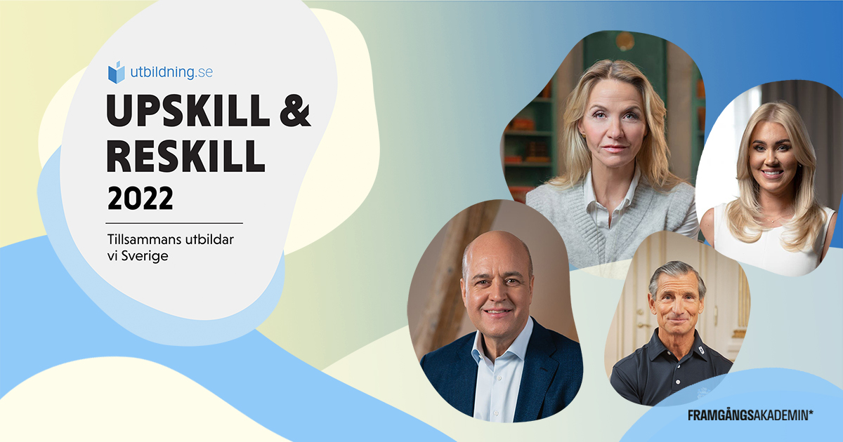 Upskill & Reskill 25 januari - kostnadsfritt inspirationsevent!