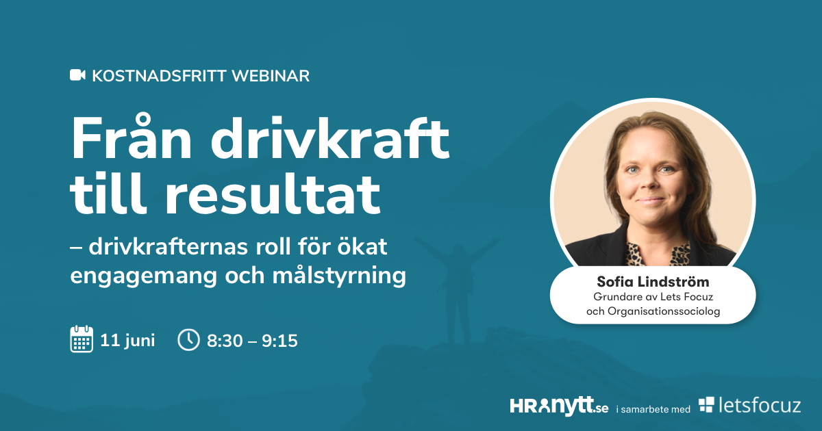 Från drivkraft till resultat: drivkrafternas roll för ökat engagemang och målstyrning