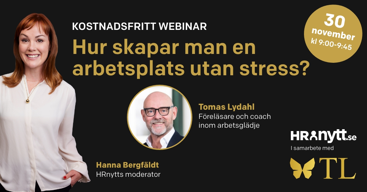 Hur skapar man en arbetsplats utan stress?