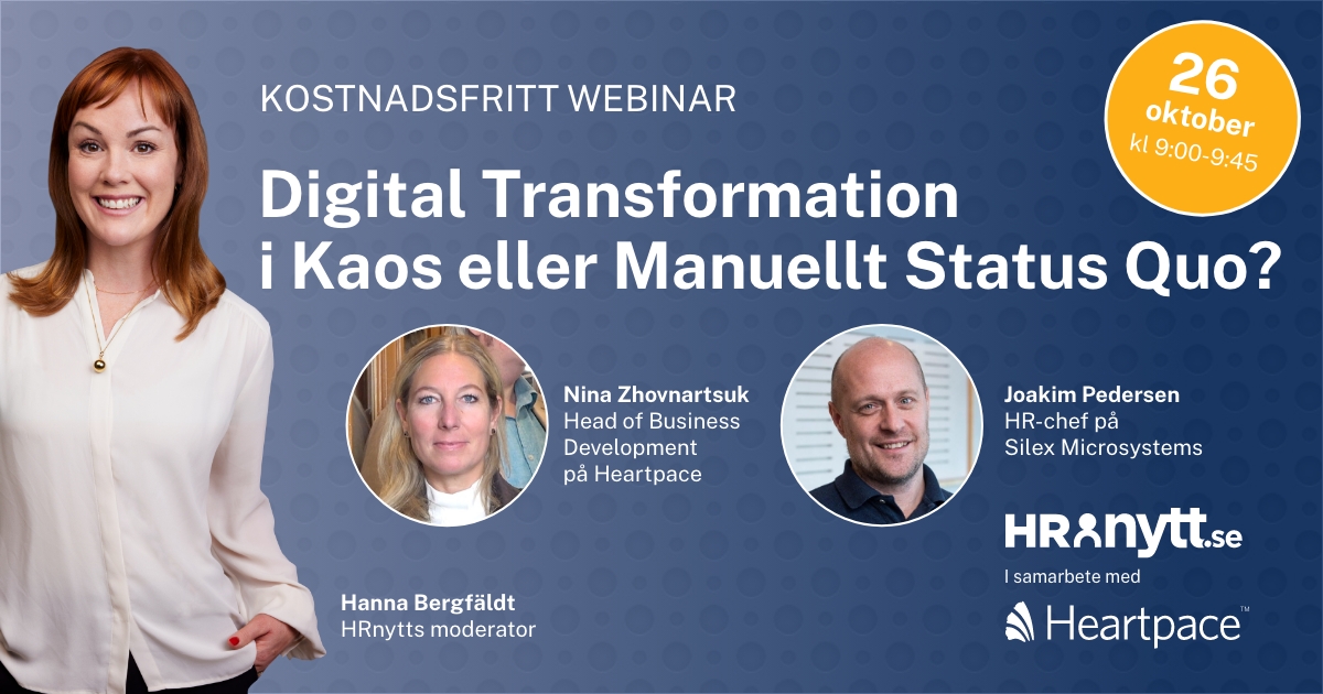 Digital Transformation i Kaos – eller Att Behålla Manuell Status Quo?