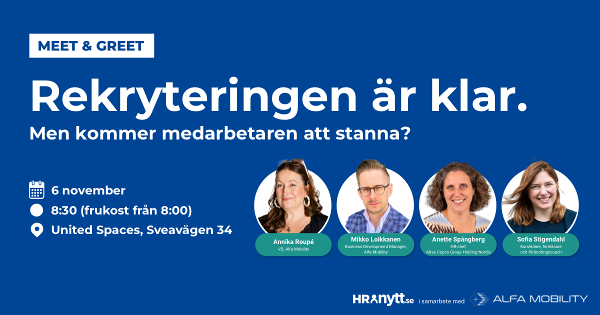 Rekryteringen är klar. Men kommer medarbetaren att stanna?