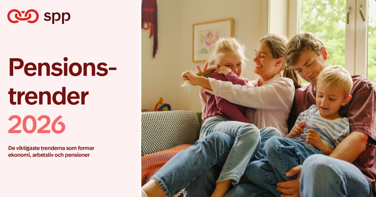 Rapportsläpp! Pensionstrender 2026 – 6 trender som formar framtidens pensioner