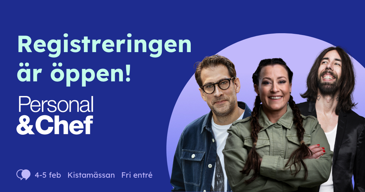 Välkommen till Personal & Chef – mässan för chefer, HR och ledare