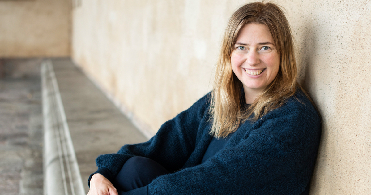 ”Är du inte nervös, det är ju Elaine Eksvärd?!”